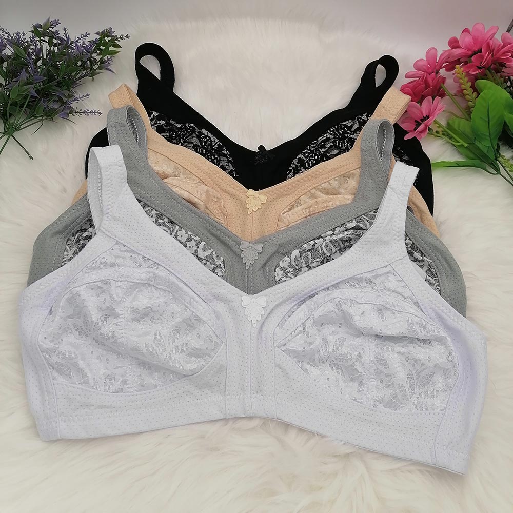 Women's Bra Large Cup C D E F  – Cotton Bra Everyday Bewertung und Preis