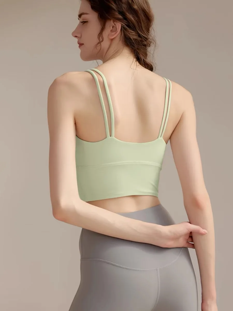 Women's Yoga Vest Fitness Runn – Sports Bra Racerback Bewertung und Preis
