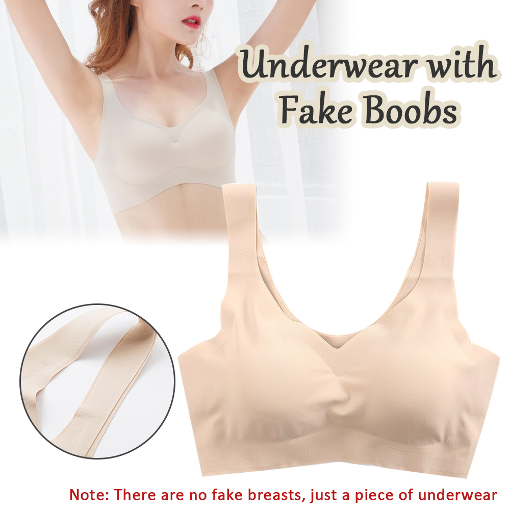Bra Silicone Fake Chest Access – Mastectomy Bra Pocket Bewertung und Preis
