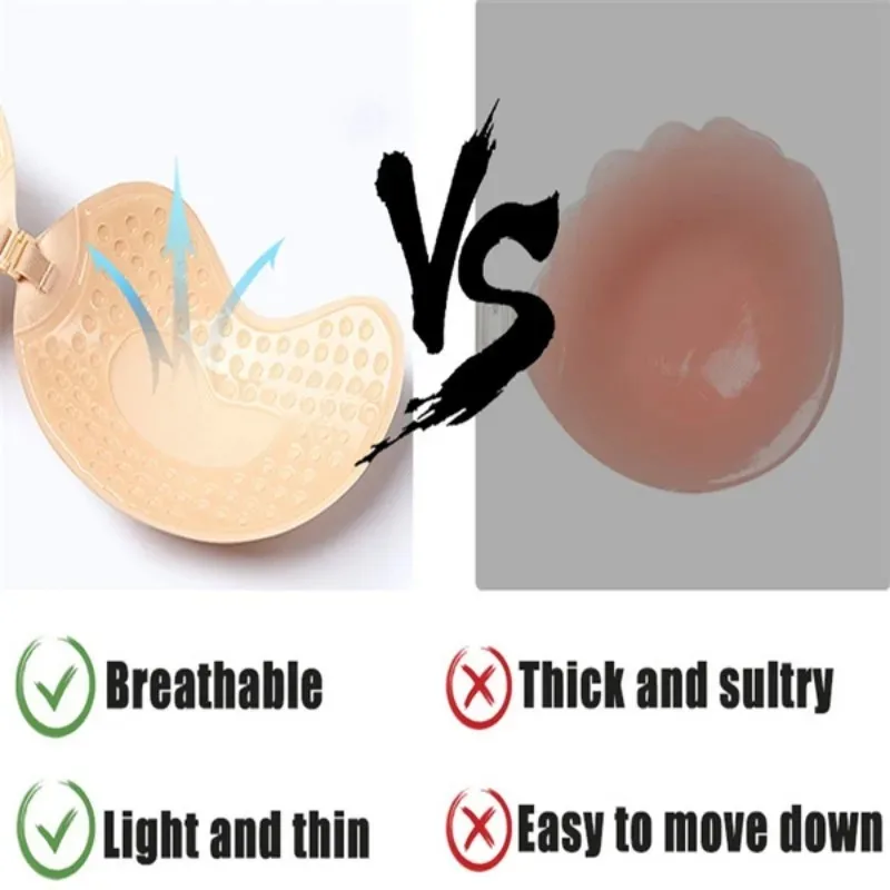 1/2Pc Invisible Push Up Bra Su – Push Up Bra Silicone Bewertung und Preis