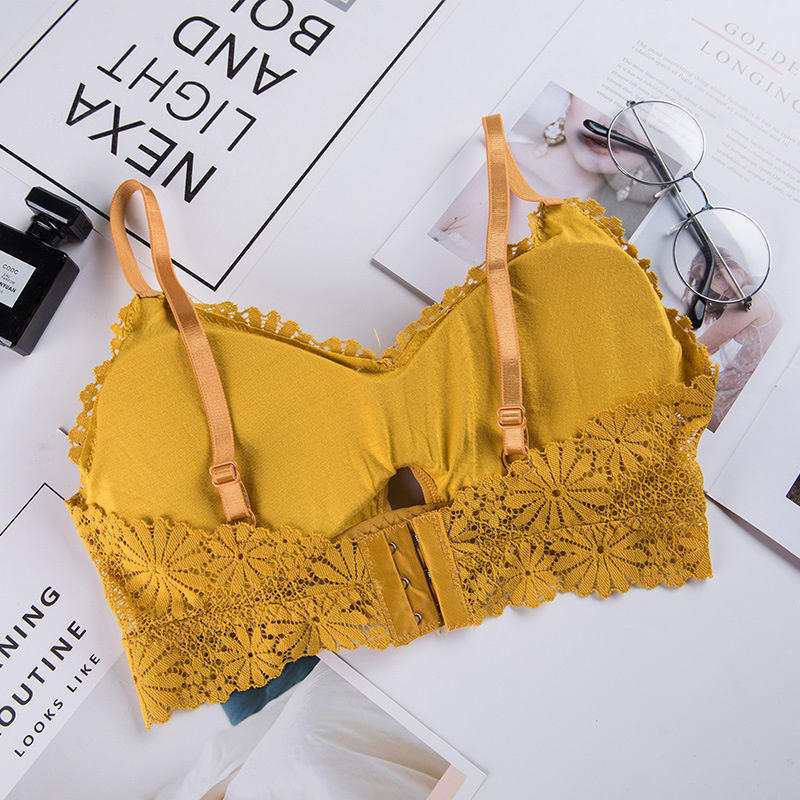 3D Sexy girl lace Lingerie Sea – Lace Bralette Set Bewertung und Preis