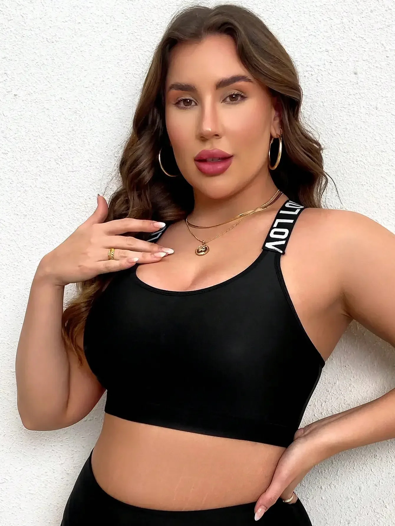Plus Size Women Sports Bra, Bl – Full Coverage Bra Bewertung und Preis