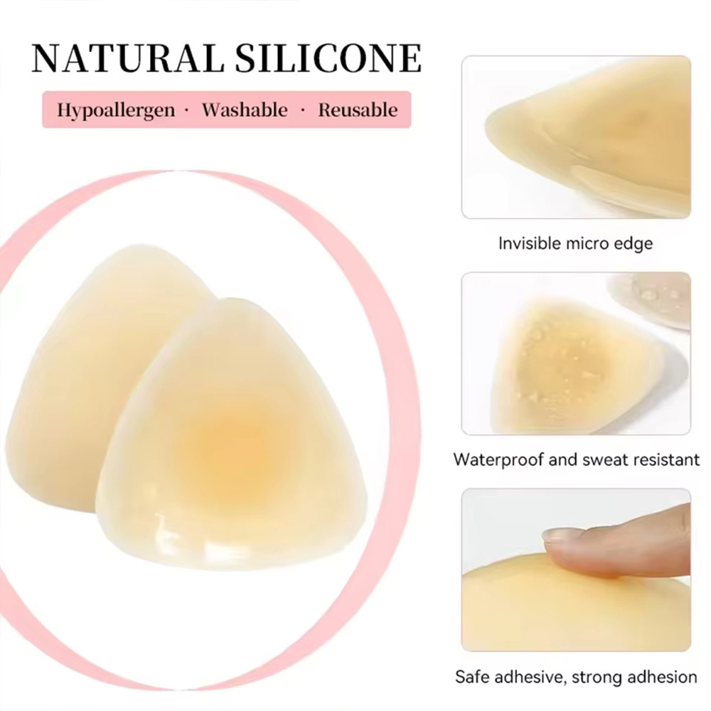 Silicone Triangular Nipple Cov – Backless Bra Sticky Bewertung und Preis