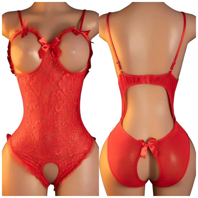 Transparent Sexy Lingerie Set  – Lace Bralette Set Bewertung und Preis