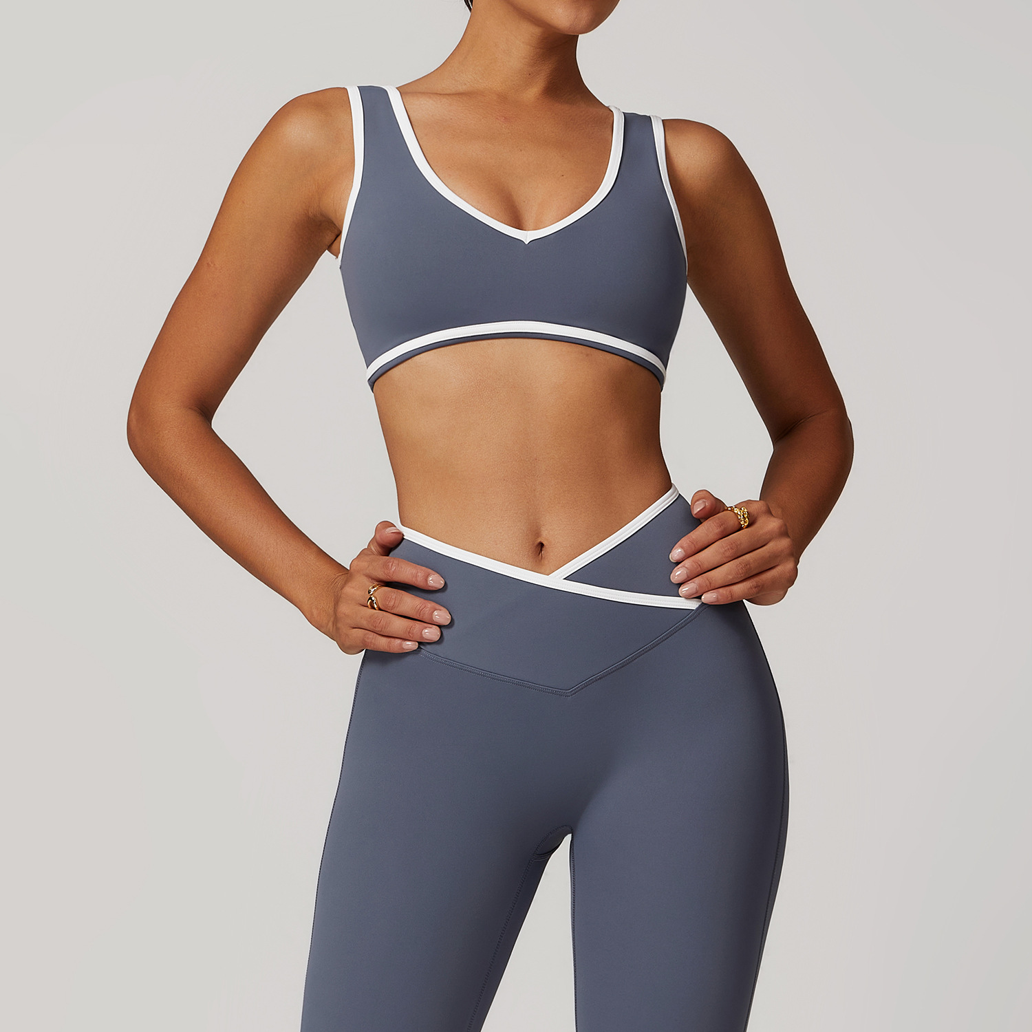 V-Neck Sports Bra Women Top Pu – Minimizer Bra Women Bewertung und Preis