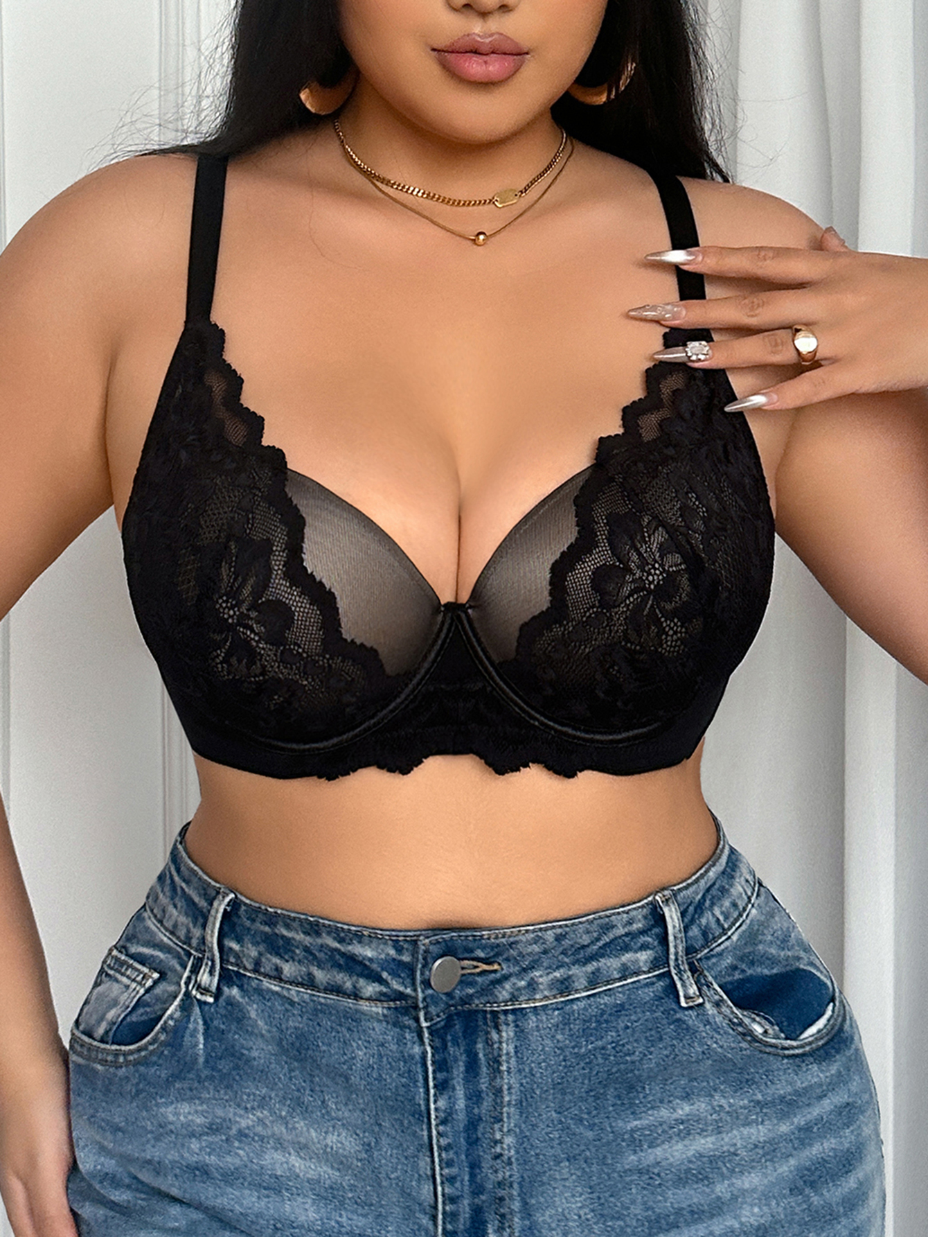 Wide Strap Plus Size Women Bra – Underwire Bra Padded Bewertung und Preis