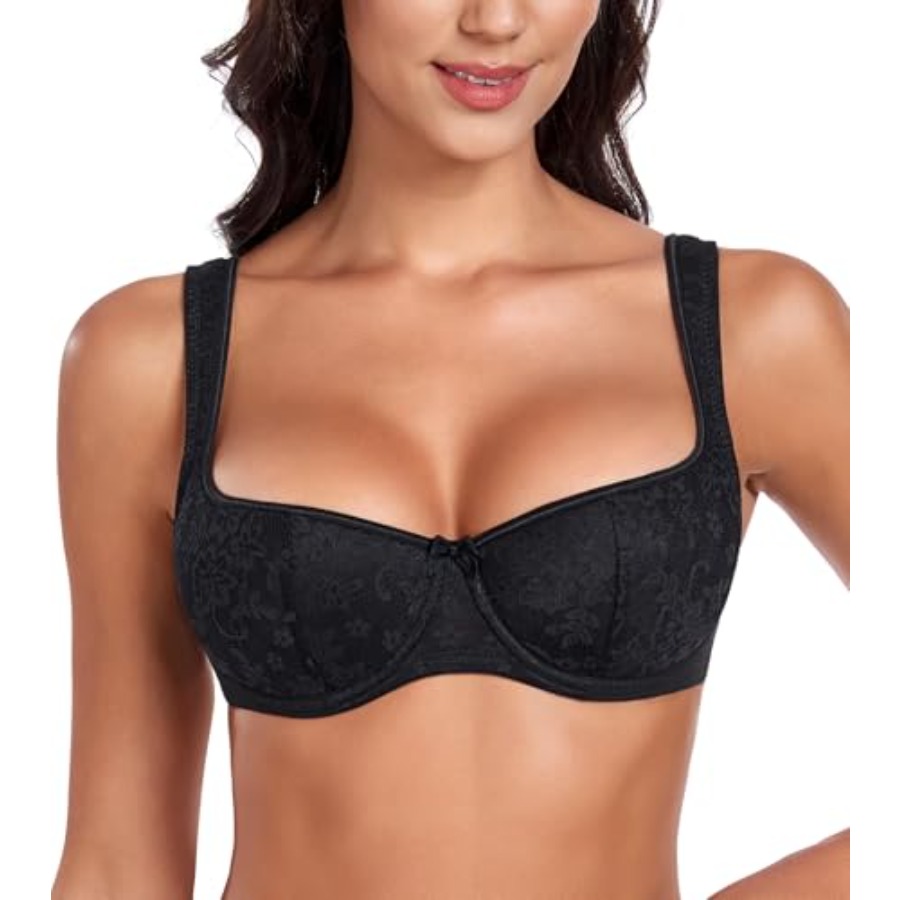 DotVol Women's Lightly Padded  – Demi Bra Balconette Bewertung und Preis