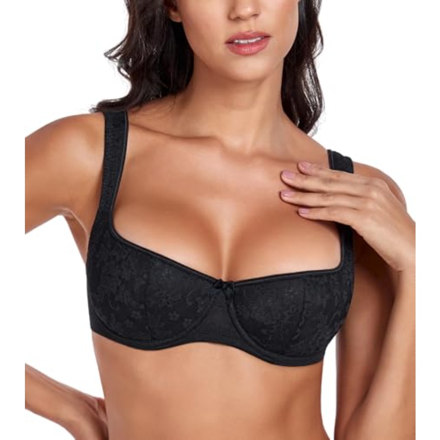 DotVol Women's Lightly Padded  – Demi Bra Balconette Bewertung und Preis