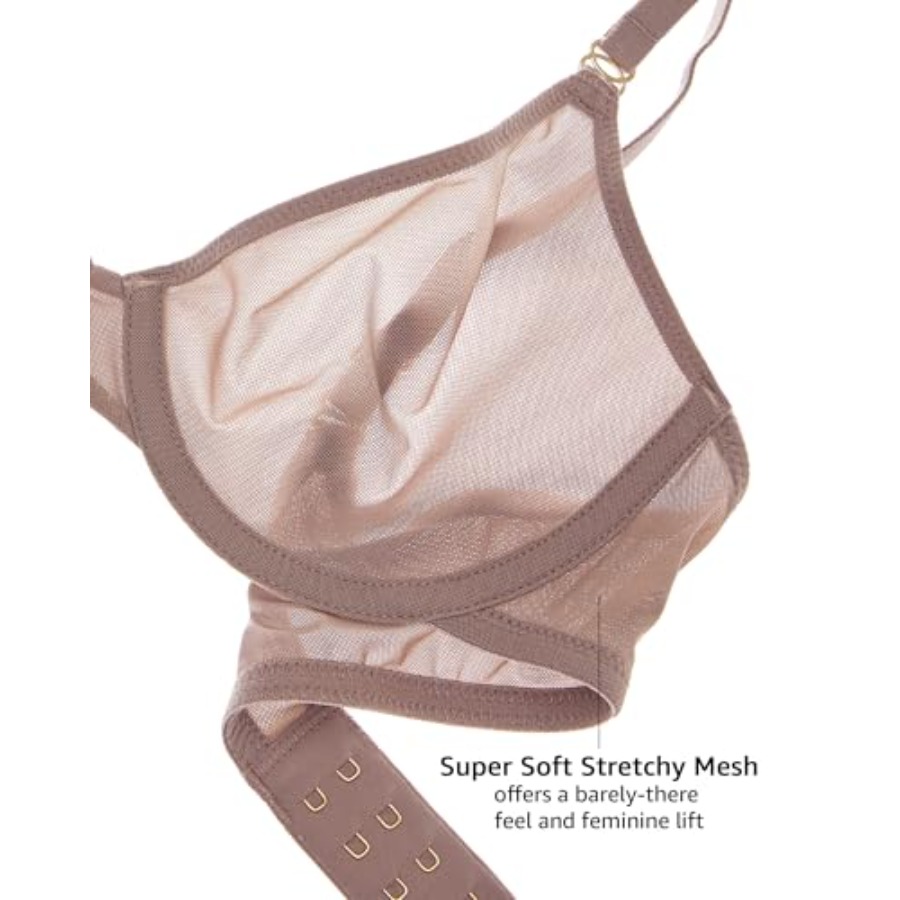 Women's Cosnufy Sheer Balconet – Demi Bra Balconette Bewertung und Preis