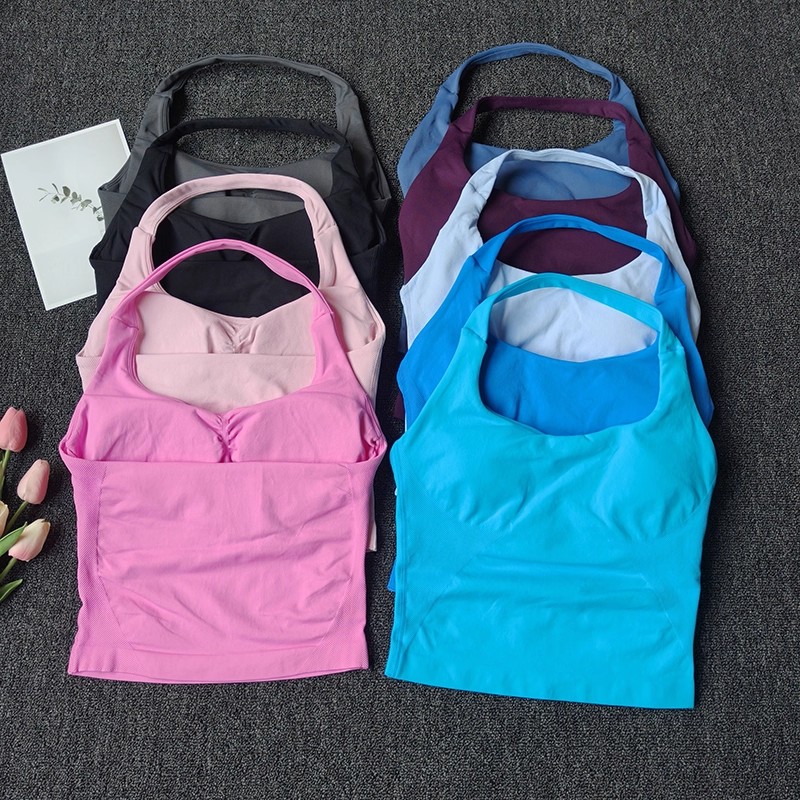 Women's Seamless Halter Top Sp – T Shirt Bra Seamless Bewertung und Preis
