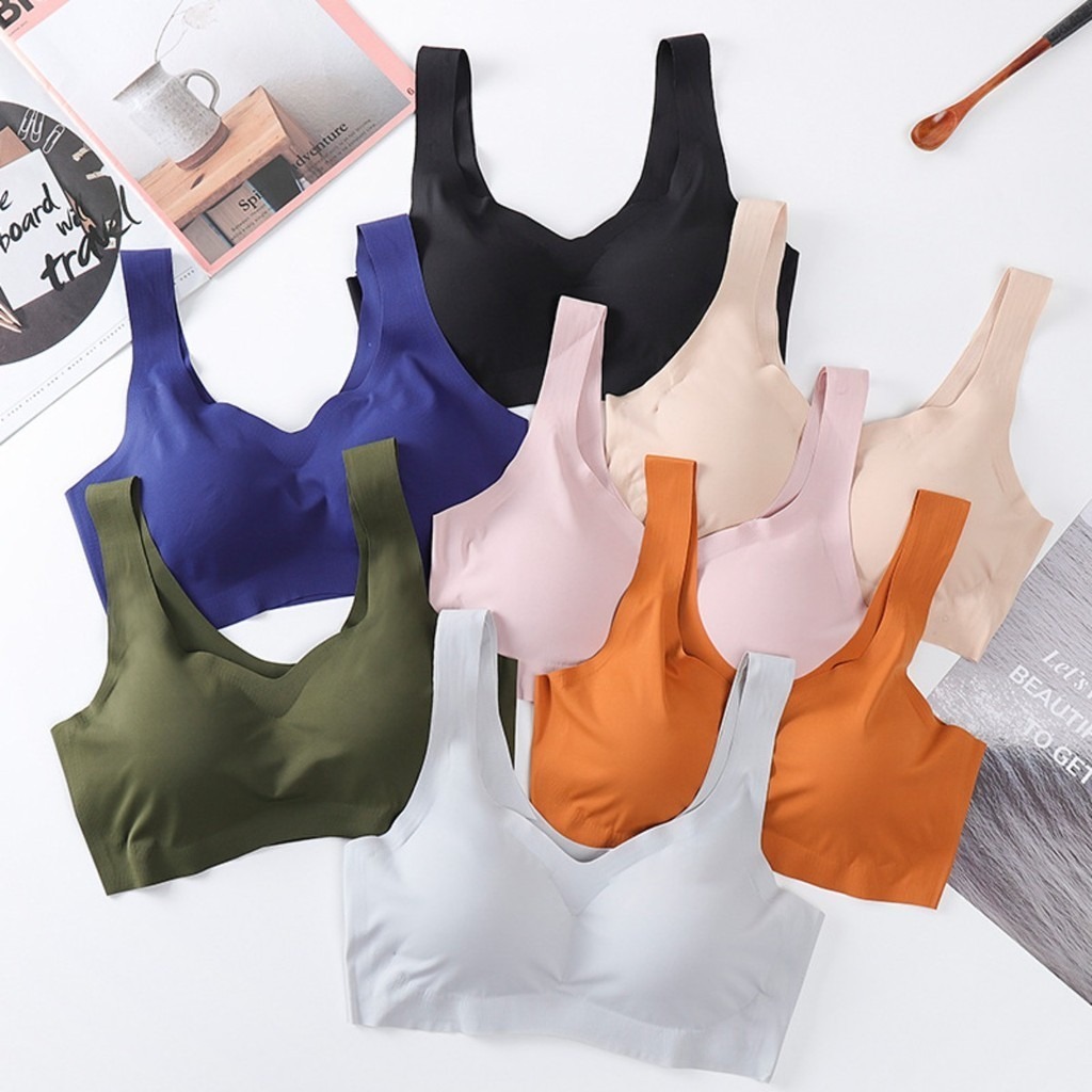 3PCS Sexy Sports Bra Seamless  – Underwire Bra Padded Bewertung und Preis