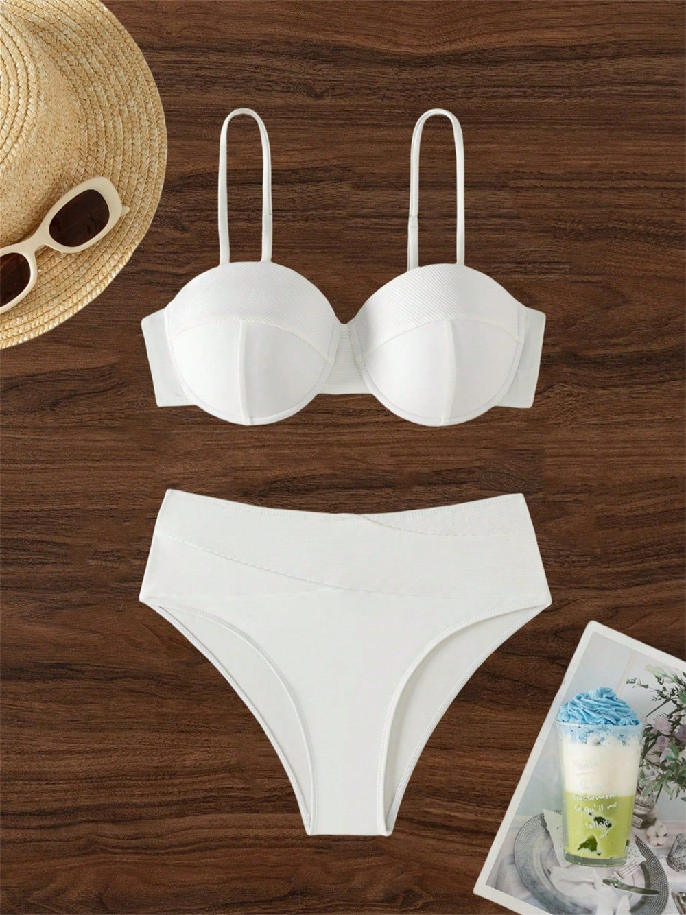 White Sling Bikini Bra Back La – Underwire Bra Padded Bewertung und Preis
