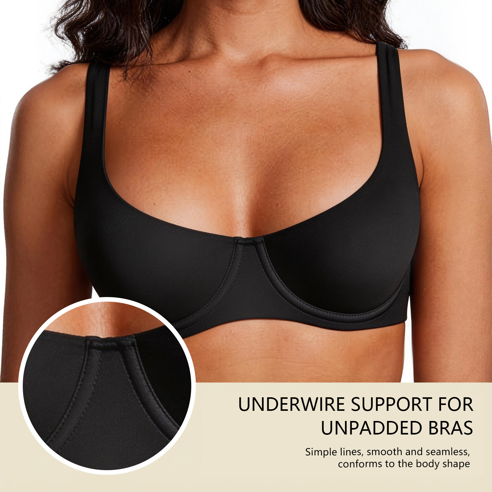 Women's Unlined Balconette Spo – Demi Bra Balconette Bewertung und Preis