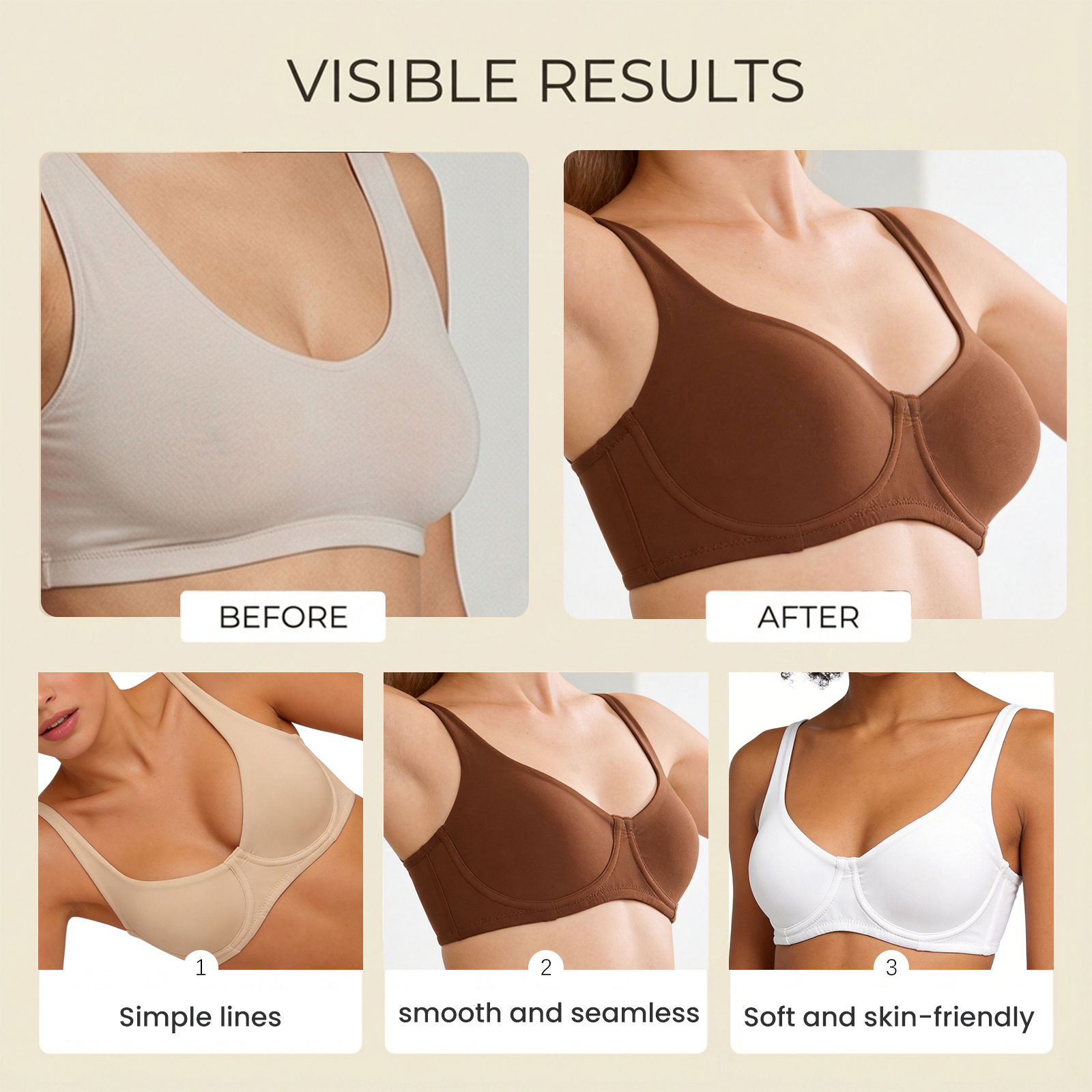 Women's Unlined Balconette Spo – Demi Bra Balconette Bewertung und Preis