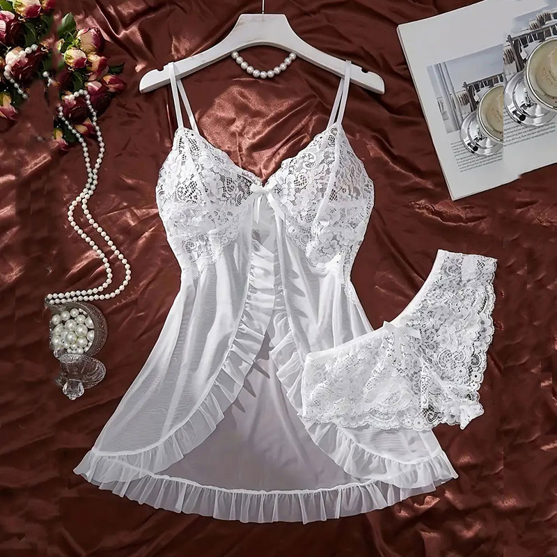 Soft Sheer Nighty Pajamas Hots – Sheer Mesh Bra Bewertung und Preis