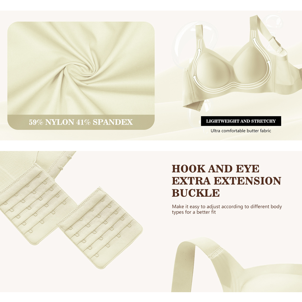 Women Wirefree Bras for Women  – Underwire Bra Padded Bewertung und Preis