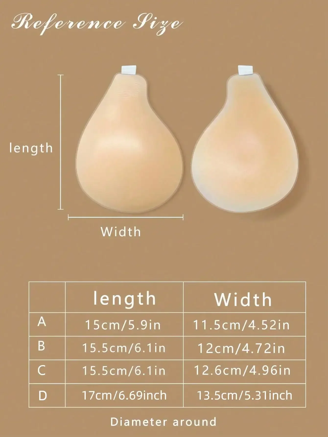 1pc Invisible Backless Straple – Push Up Bra Silicone Bewertung und Preis