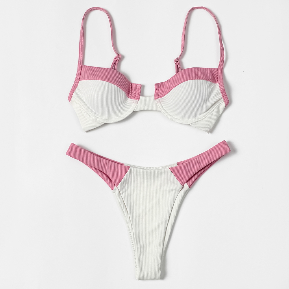 ZTVitality Ribbed Splicing Sex – Underwire Bra Padded Bewertung und Preis
