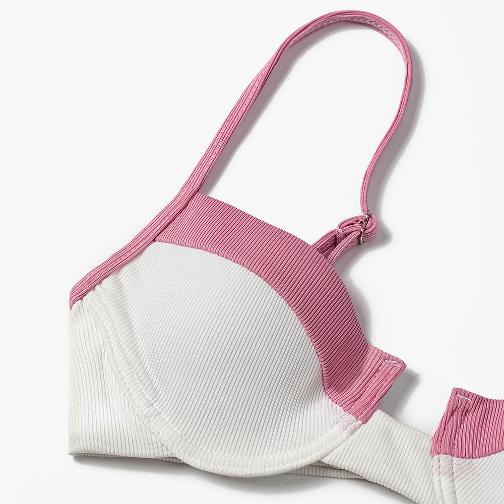 ZTVitality Ribbed Splicing Sex – Underwire Bra Padded Bewertung und Preis