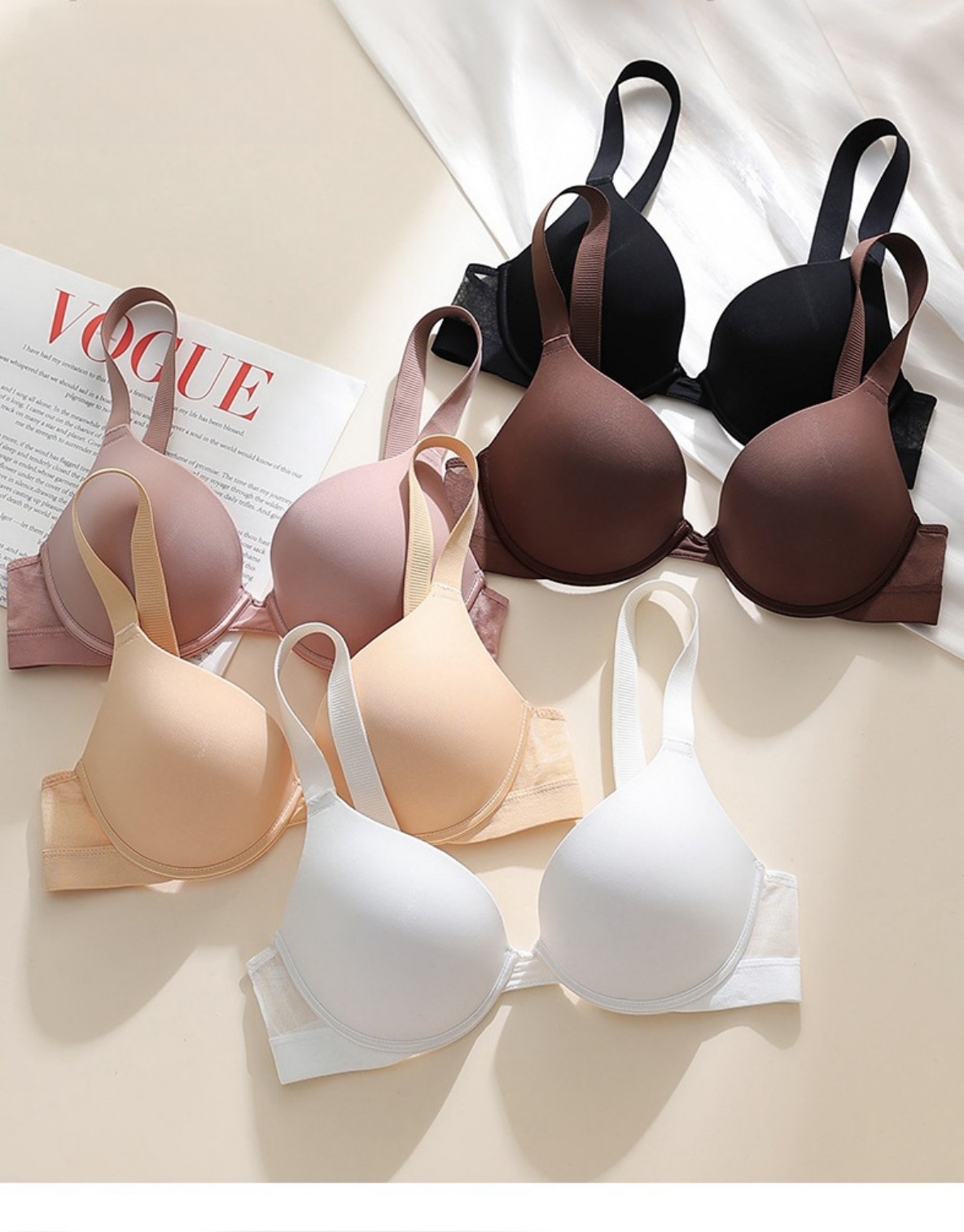 2025 Women's Plus Size Push Up – Demi Bra Balconette Bewertung und Preis