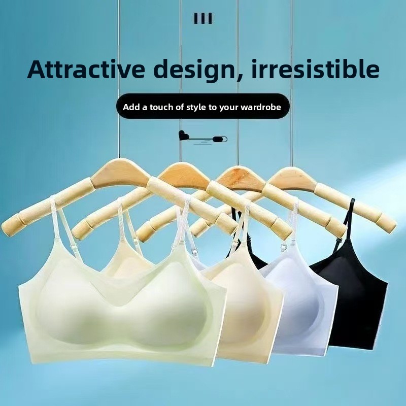 Ice Silk Sleep Bra Tank Top Wo – Sleep Bra Bralette Bewertung und Preis
