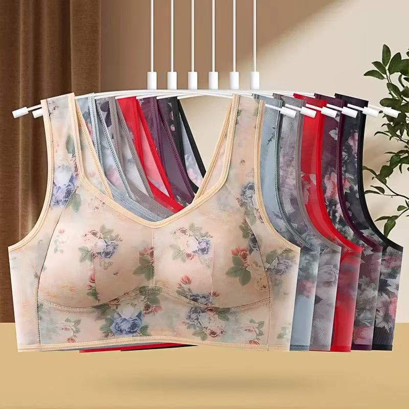 Women's Ice Silk Non-Padded Wi – Full Coverage Bra Bewertung und Preis