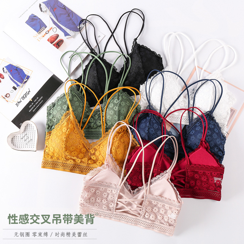 3D Sexy Lingerie Seamless Spor – Lace Bralette Set Bewertung und Preis