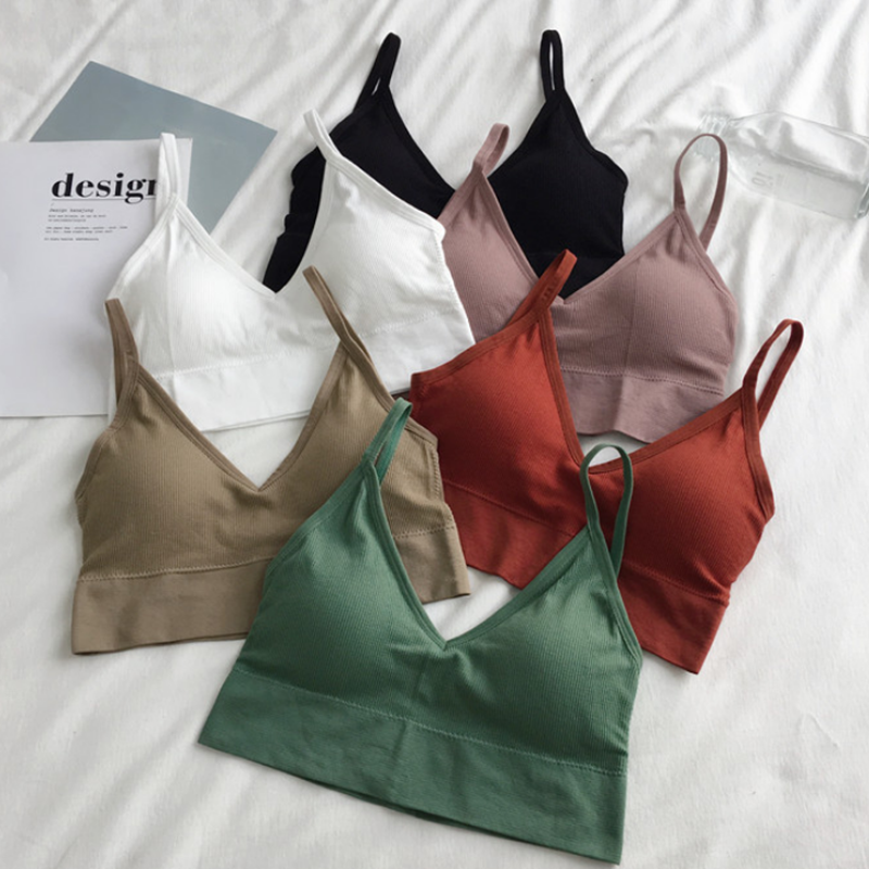 Women Sexy Crop Tops Bra Tube  – T Shirt Bra Seamless Bewertung und Preis