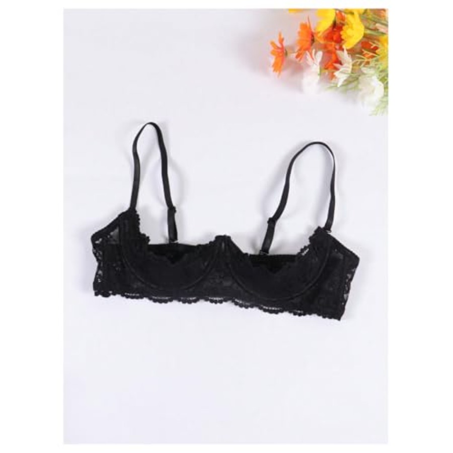 OYOANGLE Women's 1/4 Cup Lace  – Demi Bra Balconette Bewertung und Preis