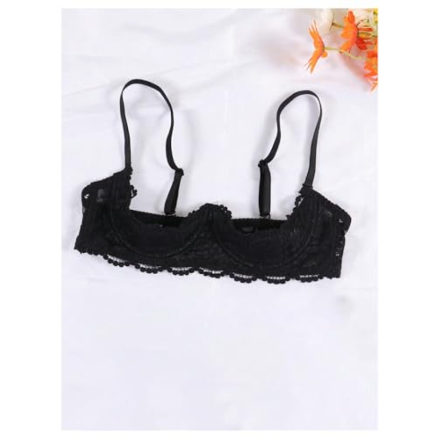 OYOANGLE Women's 1/4 Cup Lace  – Demi Bra Balconette Bewertung und Preis