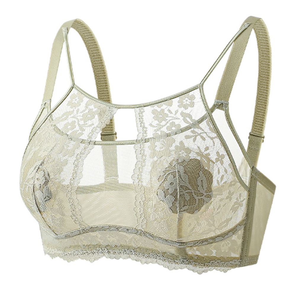 Fashion Mesh Flower Wireless D – Sheer Mesh Bra Bewertung und Preis