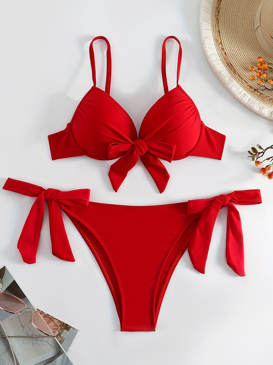 Sexy Knotted Underwired Bra Cu – Underwire Bra Padded Bewertung und Preis