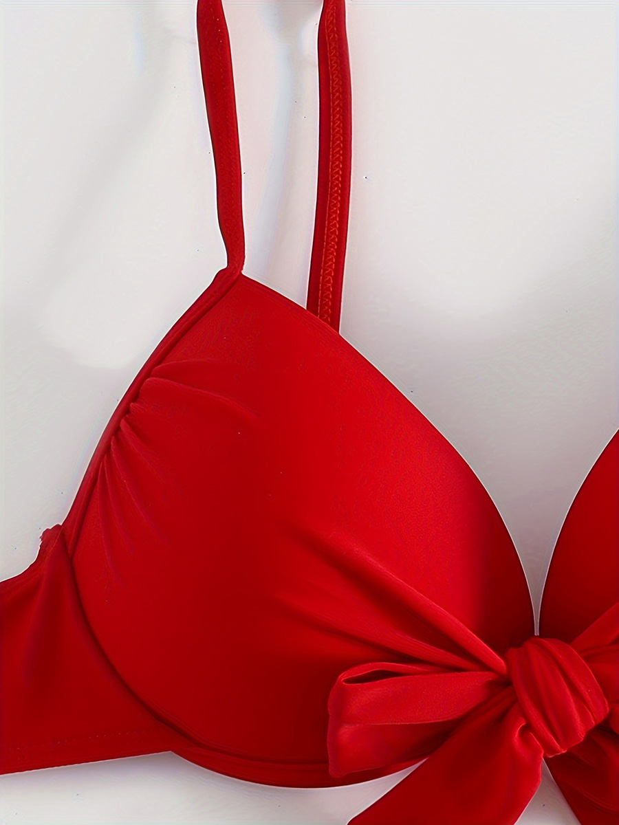 Sexy Knotted Underwired Bra Cu – Underwire Bra Padded Bewertung und Preis