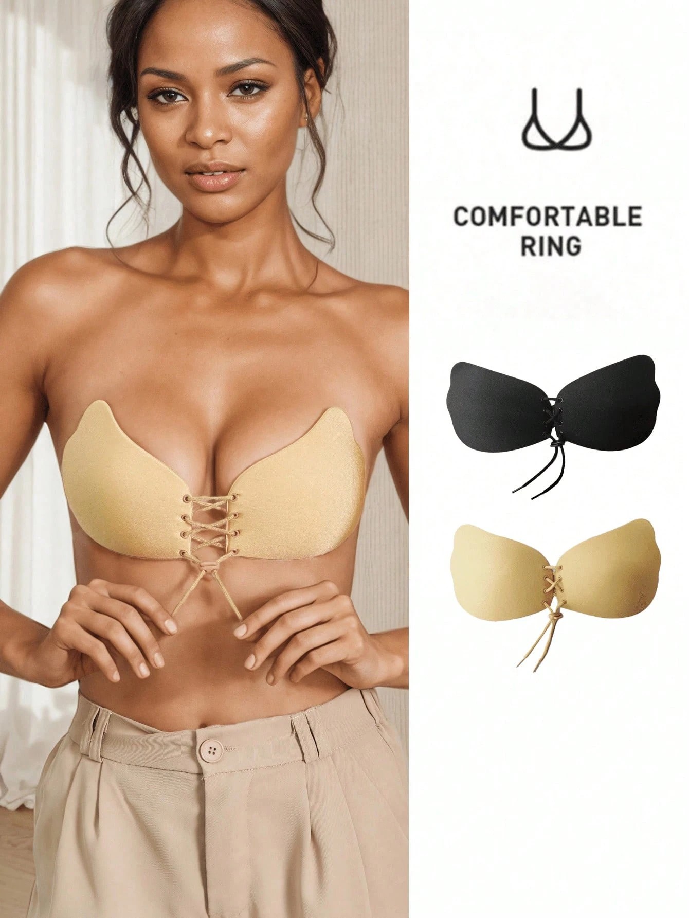 1 Pc Sticky Bra, Backless Stra – Backless Bra Sticky Bewertung und Preis
