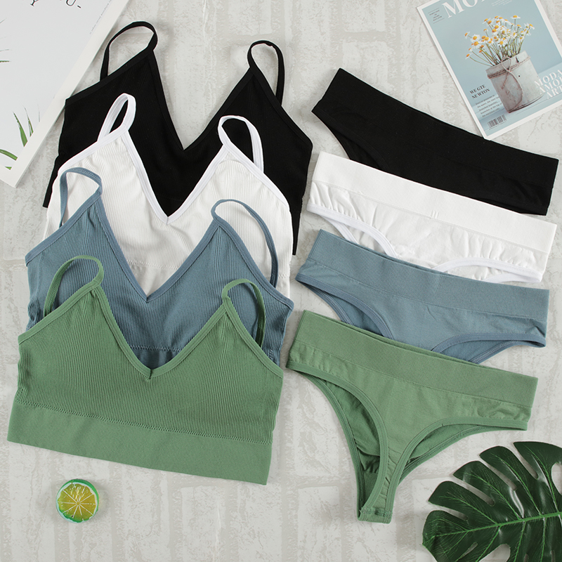 CHRLEISURE Women Underwear Set – T Shirt Bra Seamless Bewertung und Preis