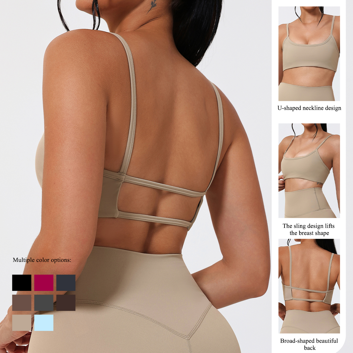Ctenkevet Summer Backless Spor – Sports Bra Racerback Bewertung und Preis